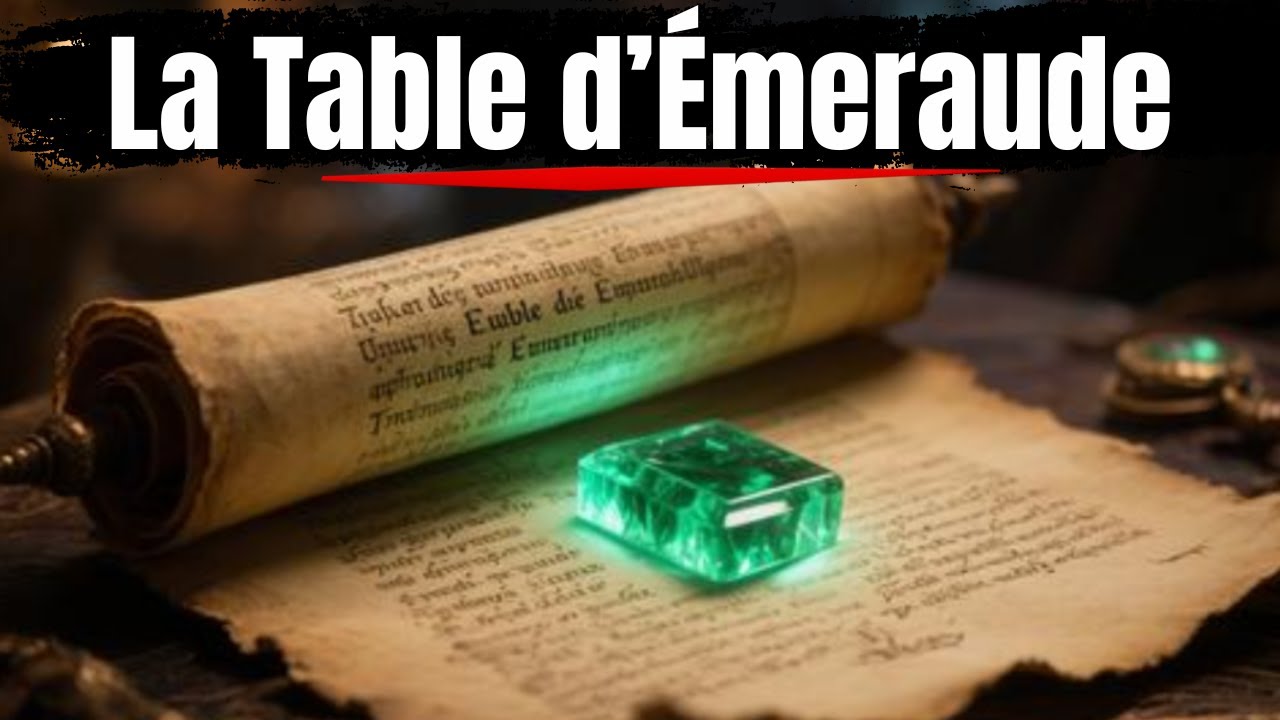 Table d’Émeraude : Le SECRET Caché de l’Alchimie Révélé