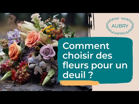 COMMENT CHOISIR DES FLEURS POUR UN DEUIL ? 💐
