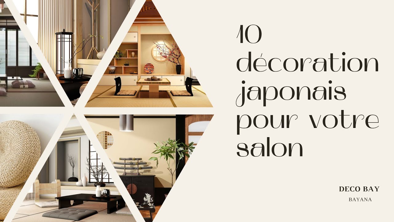 10 astuces pour donner une touche japonaise à la décoration de votre salon 👍!