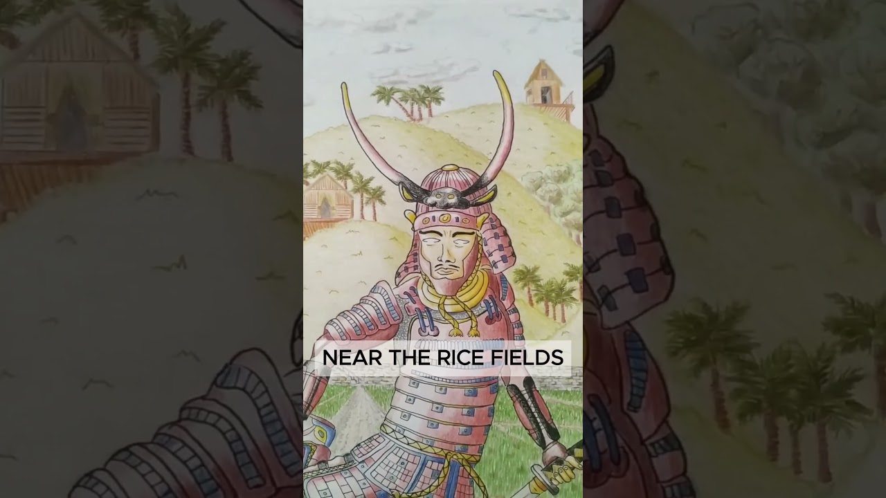 Le détail du Print de ma première collection Japan Air #dessin #japon #print #samouraï #collection