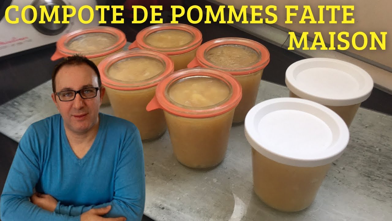 Compote de pommes maison facile