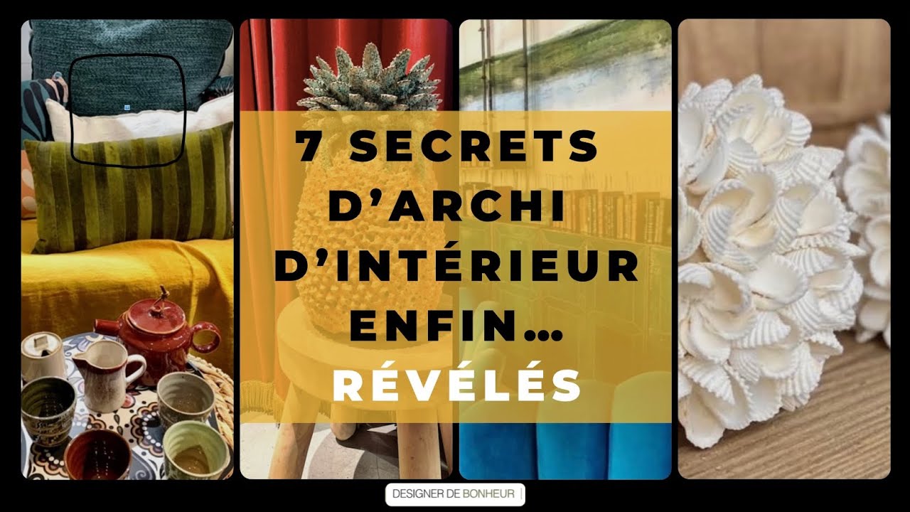 DÉCO: 🚀7 secrets d’archi d’intérieur bien gardés enfin révélés!