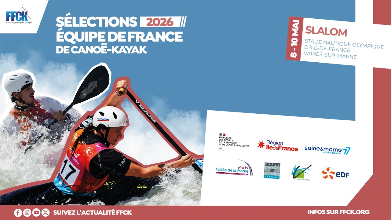 Finales Canoës | Course 3 | Sélections équipes de France Slalom 2026