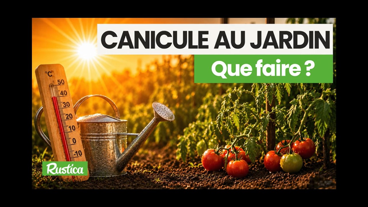 Canicule au jardin : les gestes indispensables pour sauver vos plantes