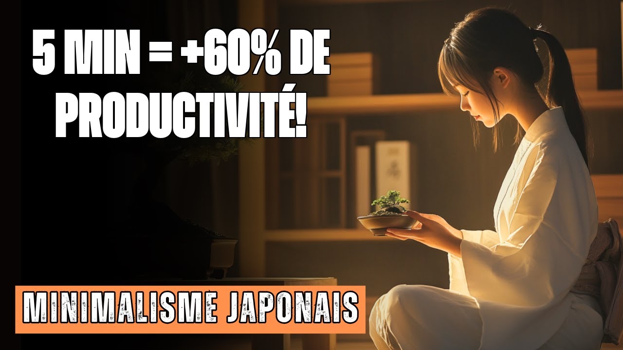 LA TECHNIQUE JAPONAISE DE 5 MINUTES QUI MULTIPLIE VOTRE PRODUCTIVITÉ À LA MAISON