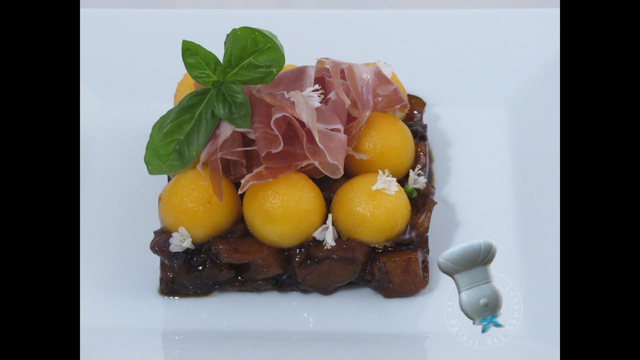 Recette du melon en deux façons