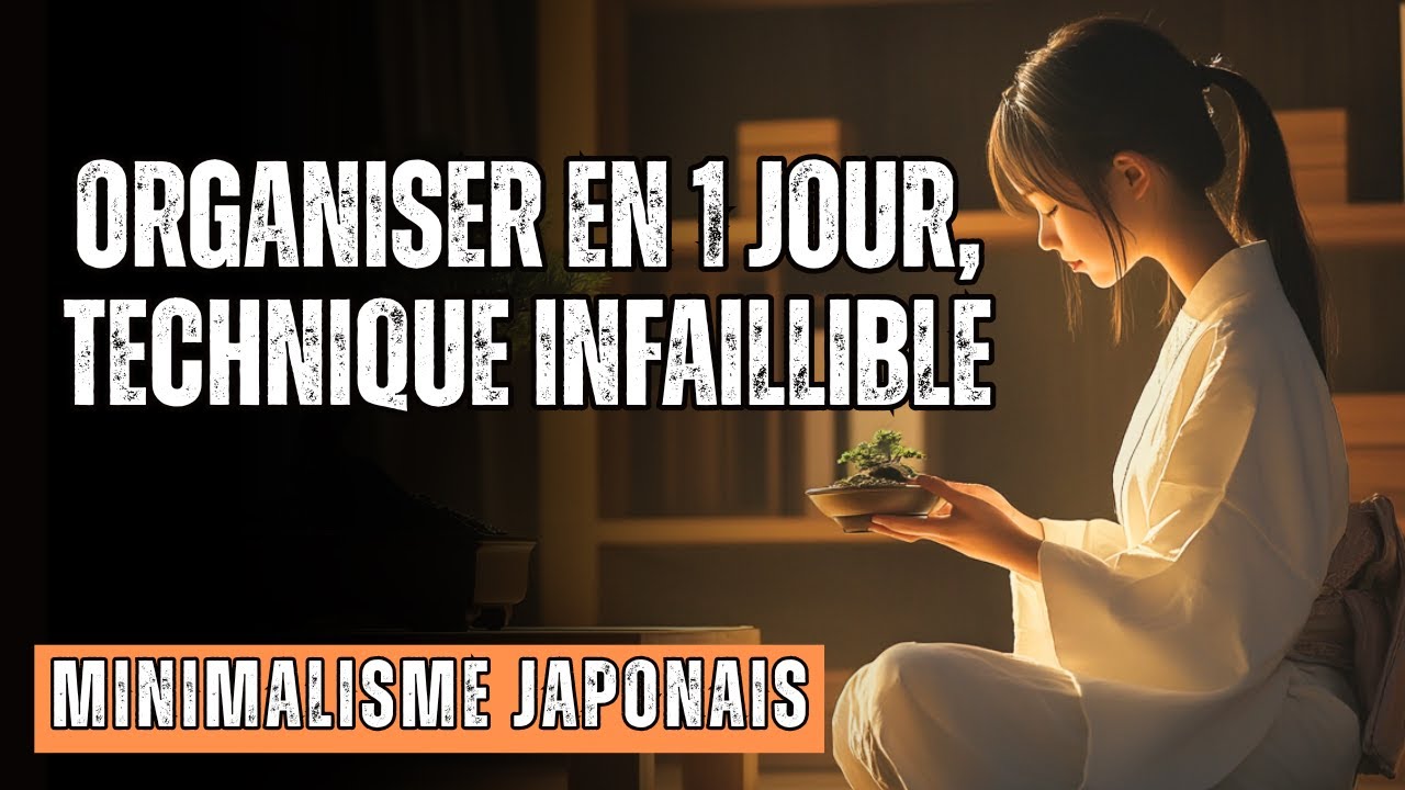 MINIMALISME JAPONAIS:  ORGANISEZ votre maison en 1 jour grâce à cette technique