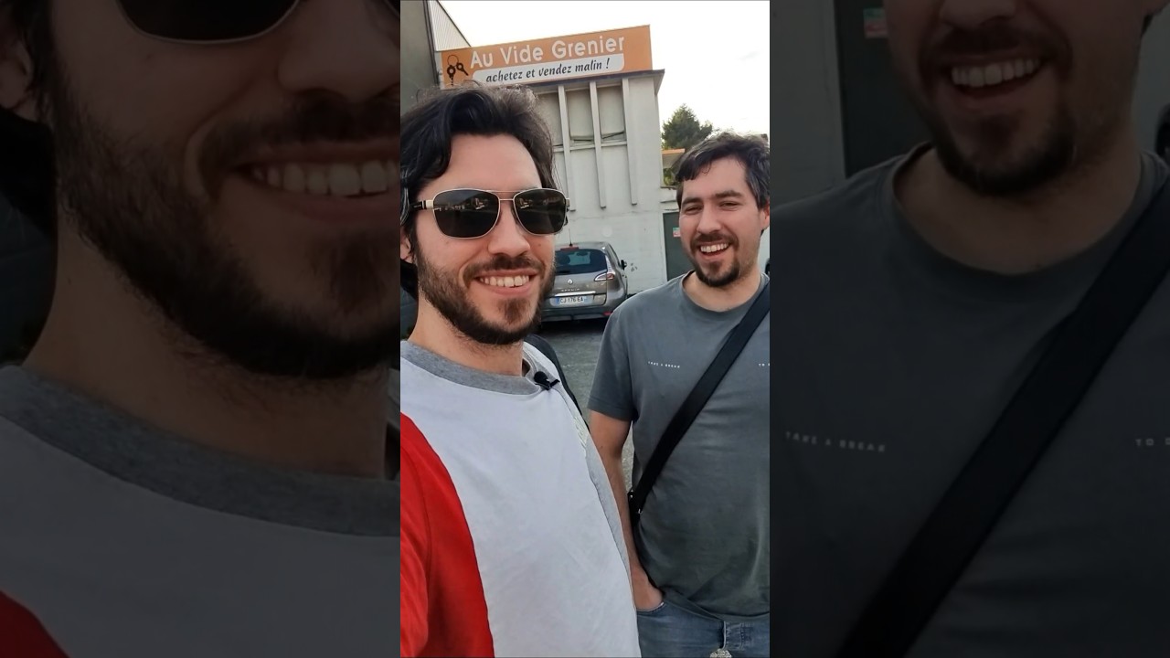 On teste un vide grenier permanent #jeuxvidéo #videgrenier #ps4 #brocante