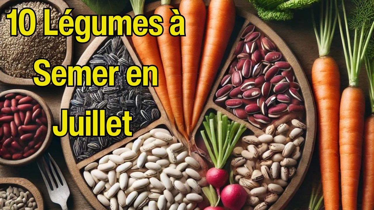 10 Légumes à Semer en Juillet pour un Potager Abondant