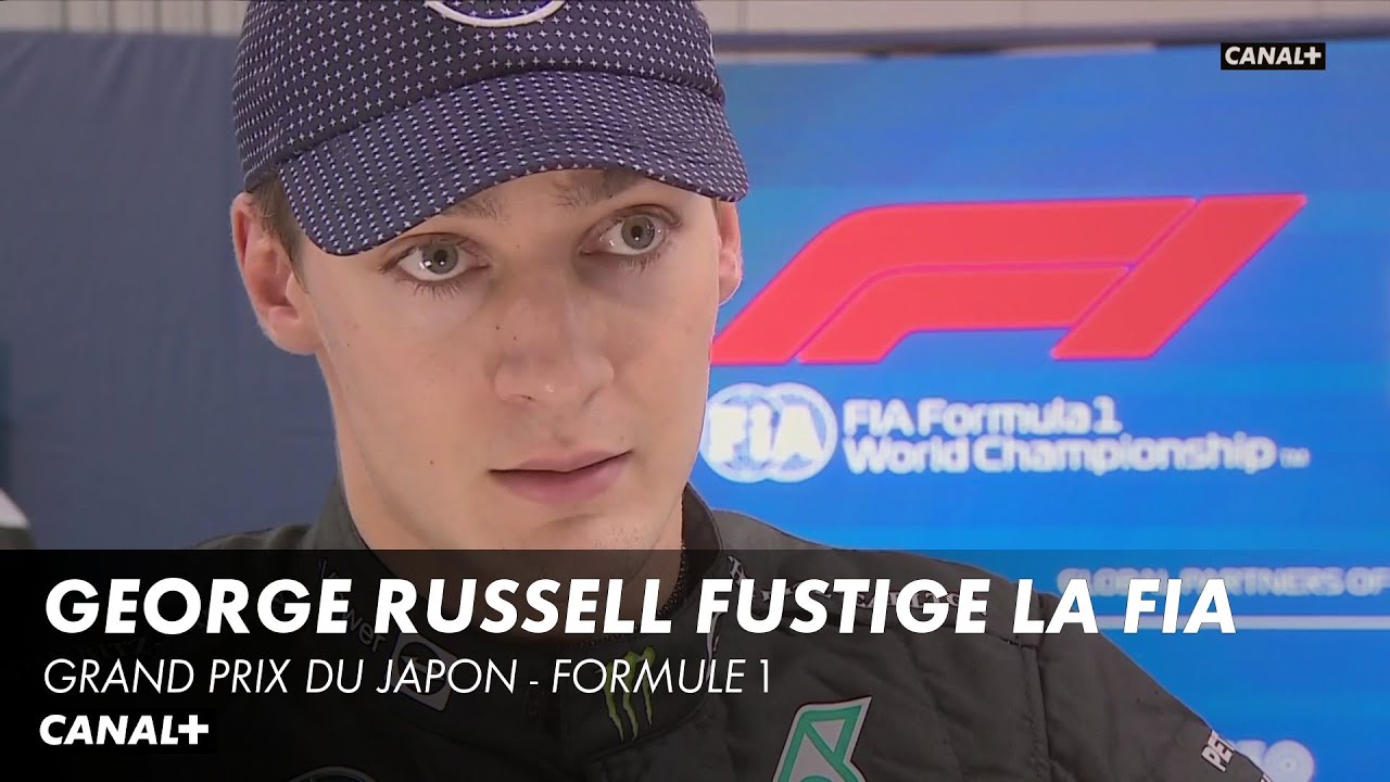 Pour George Russell "c'est l'incident de la FIA, pas de Gasly " - Grand Prix du Japon - F1