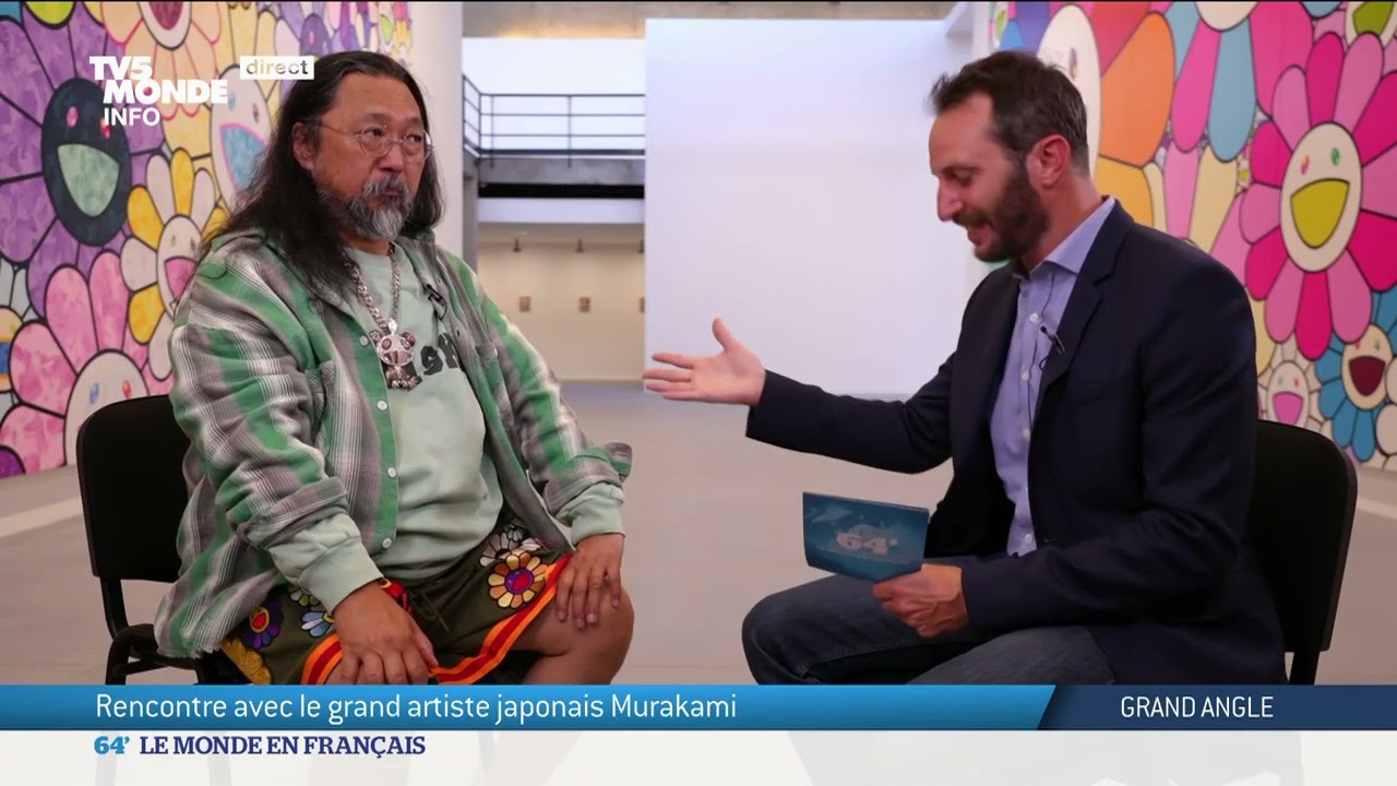 Rencontre avec le grand artiste japonais Murakami