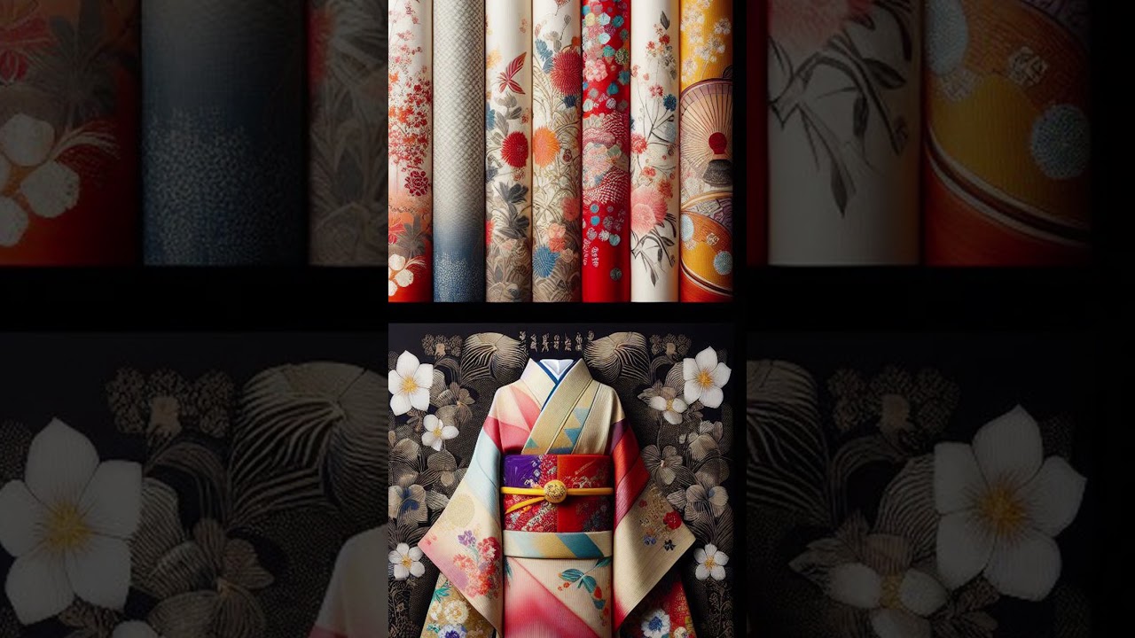 Kimono-Japanese textile art#art #japaneseculture #textile #inspiration #relaxing
