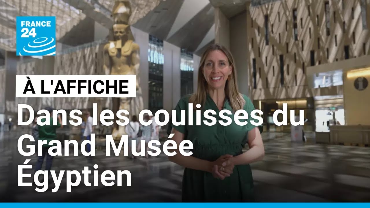 Le Grand Musée Égyptien, un rêve pharaonique devenu réalité • FRANCE 24