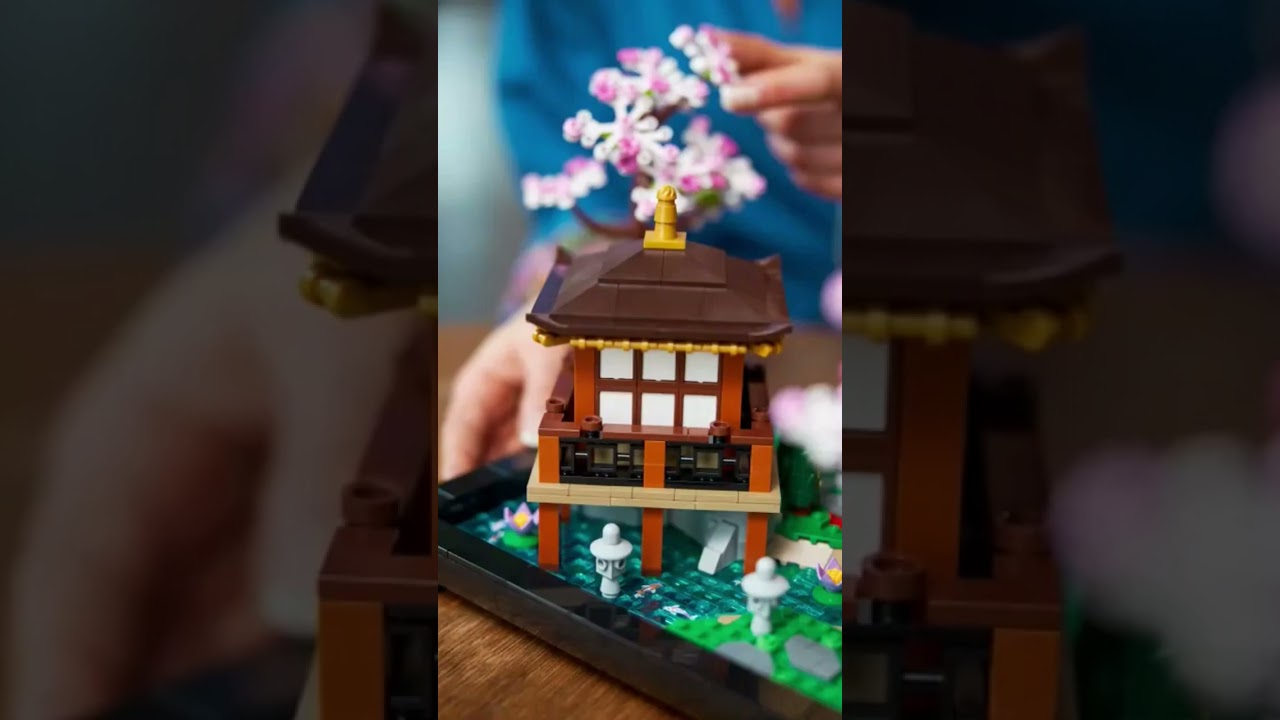 JARDIN PAISIBLE #lego #legoicons #nouveauté #japon