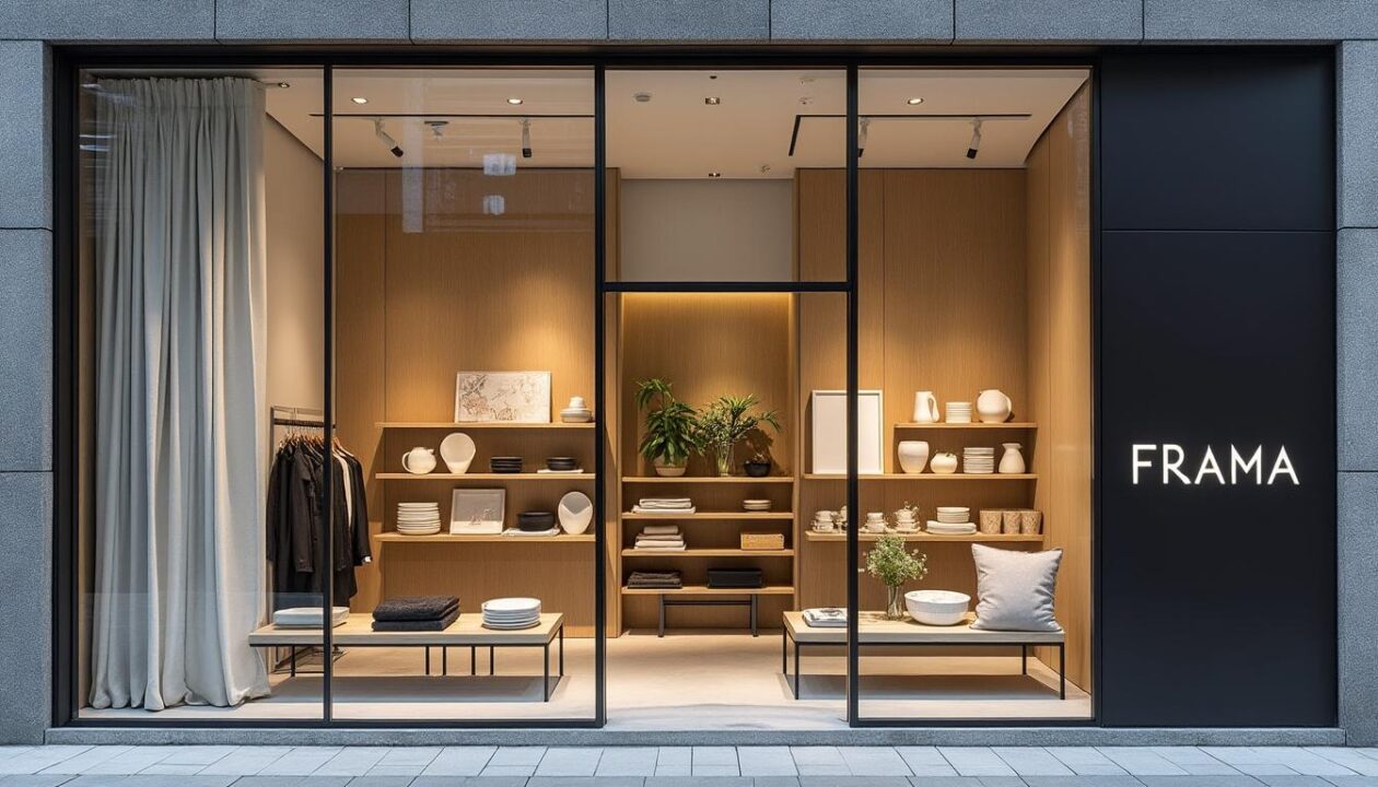 découvrez l'arrivée du label danois frama à tokyo, une fusion unique de design scandinave et d'influences japonaises.