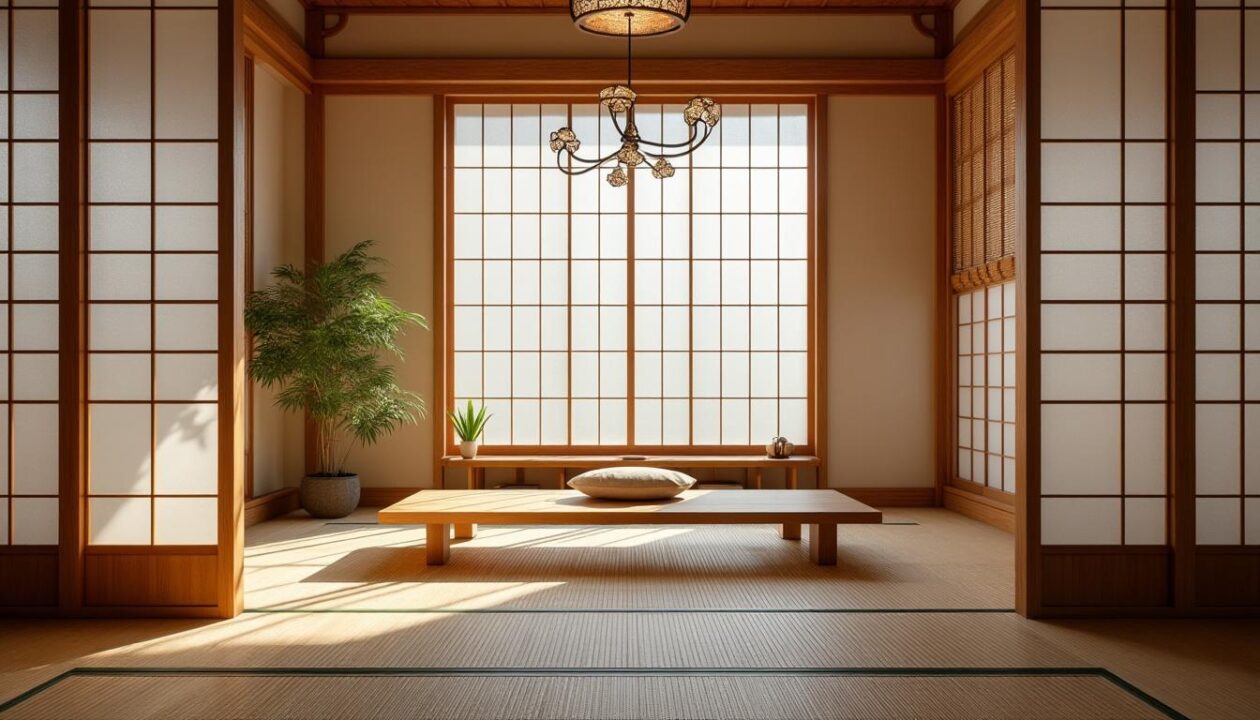 découvrez comment la verticalité influence l'agencement japonais, en optimisant l'espace et en valorisant l'esthétique traditionnelle.