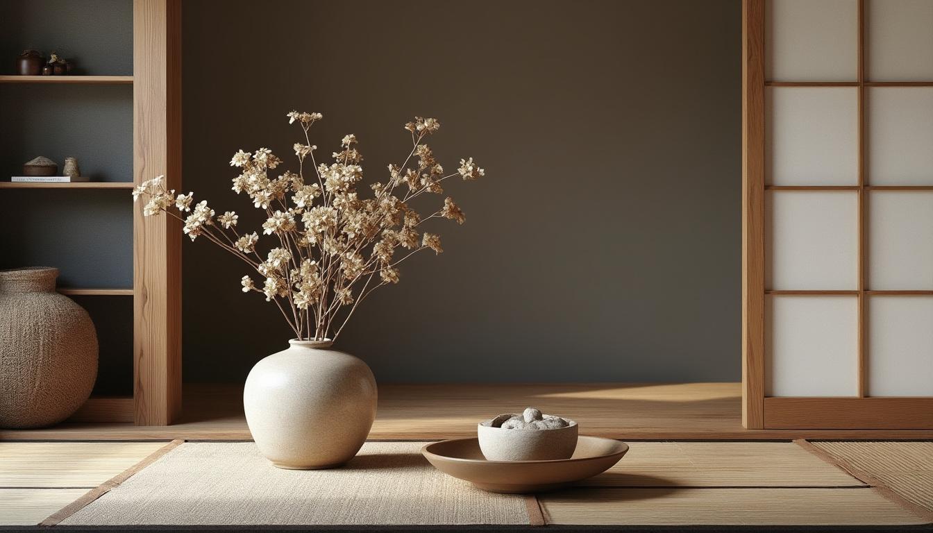 découvrez le wabi-sabi, un art japonais de la beauté imparfaite et éphémère, et comprenez pourquoi l'adopter dans votre décoration pour créer un intérieur authentique et apaisant.