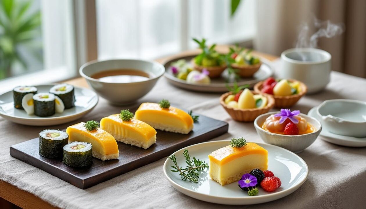 découvrez notre sélection gourmande de la semaine avec un brunch aux saveurs japonaises, des tartelettes raffinées et des recettes irrésistibles pour éveiller vos papilles.