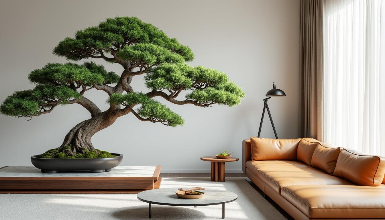 découvrez comment intégrer un bonsaï dans une décoration moderne pour créer un intérieur élégant et apaisant, alliant nature et design contemporain.