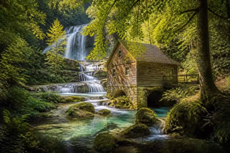 Maison des cascades du Hérisson : guide de visite