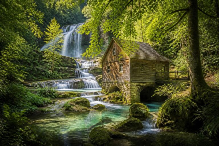 Maison des cascades du Hérisson : guide de visite