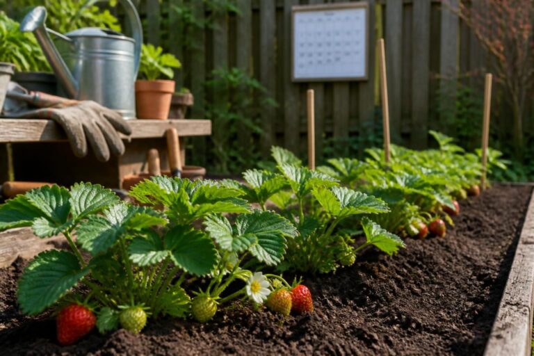 Quand planter les fraises au jardin : calendrier et conseils