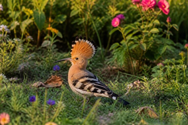 Que révèle la visite d&rsquo;une huppe fasciée dans votre jardin ?