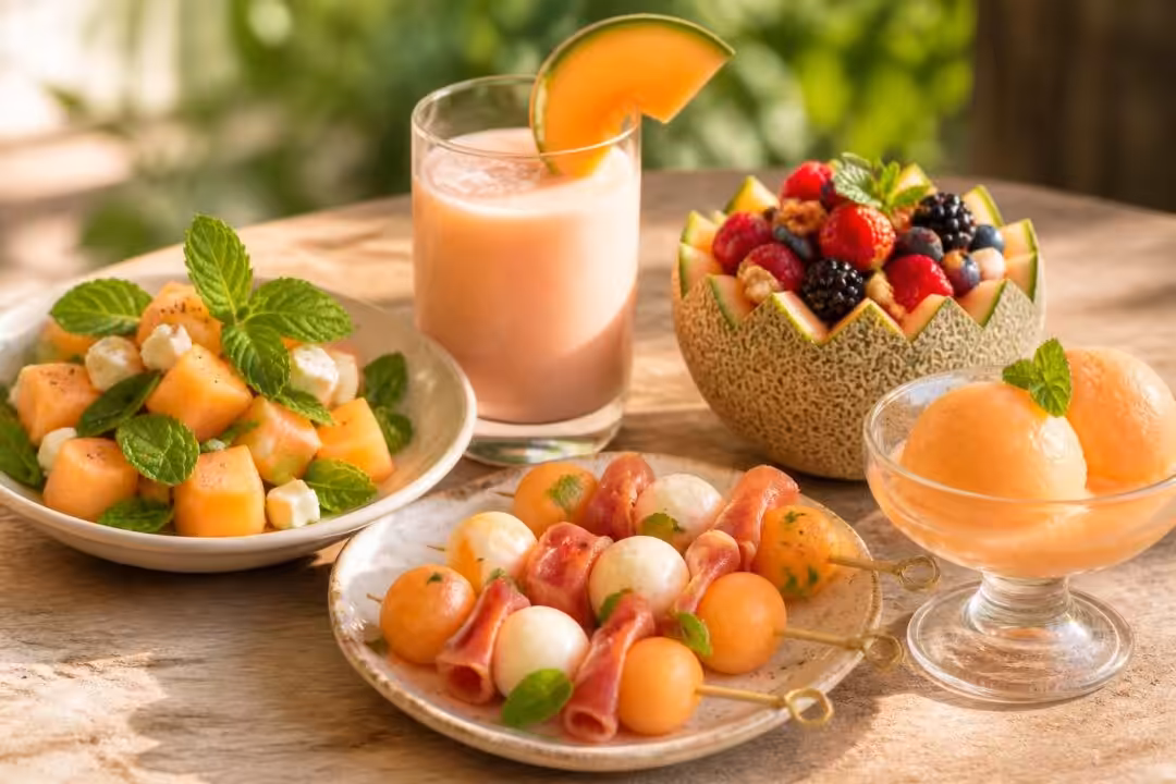 découvrez 5 idées gourmandes et faciles pour sublimer le melon dans vos recettes estivales. fraîcheur et simplicité au rendez-vous !