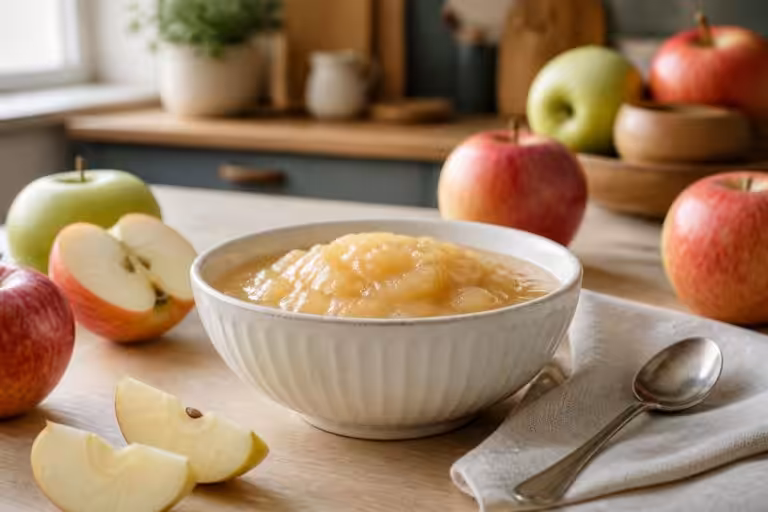 Compote de pommes maison : recette simple et délicieuse