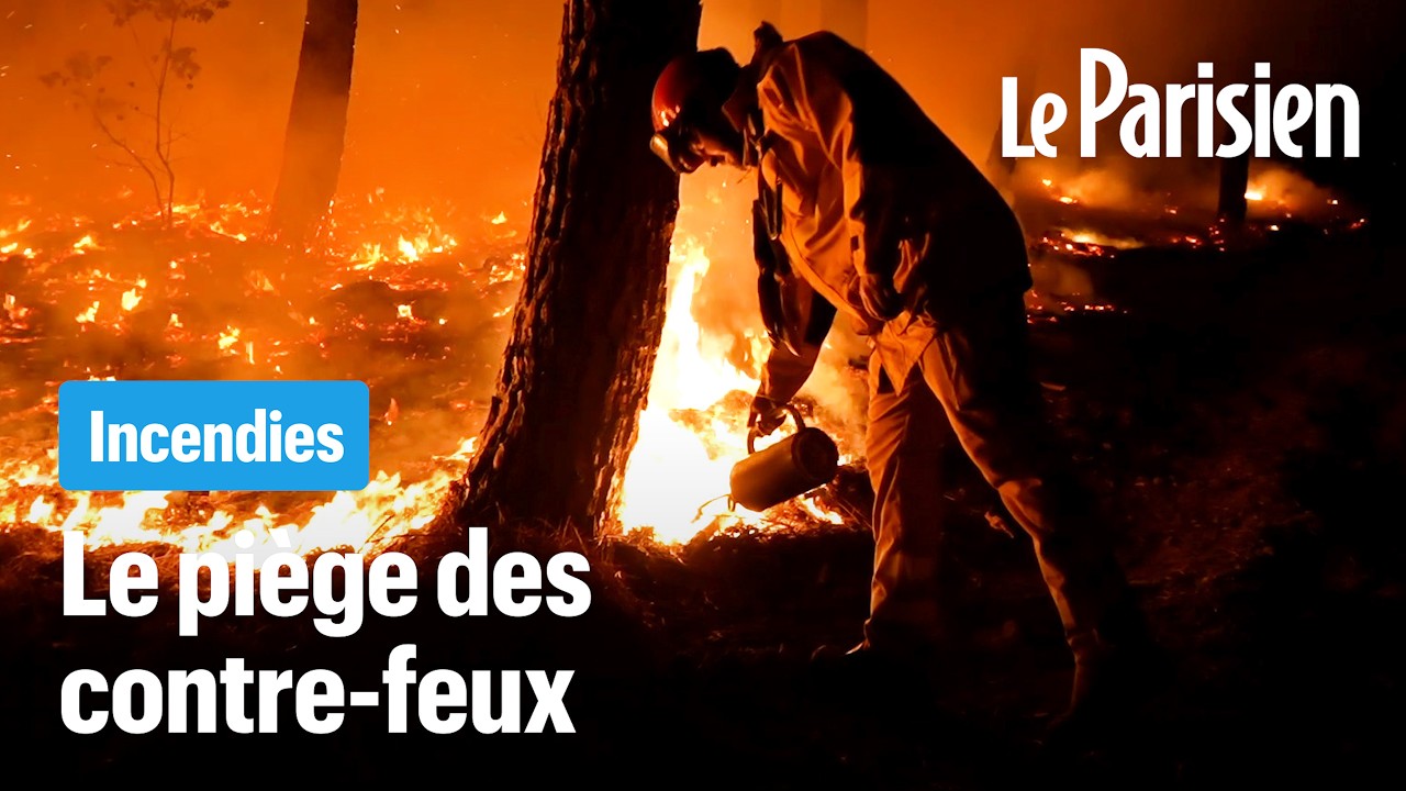 Quand les pompiers combattent le feu par le feu