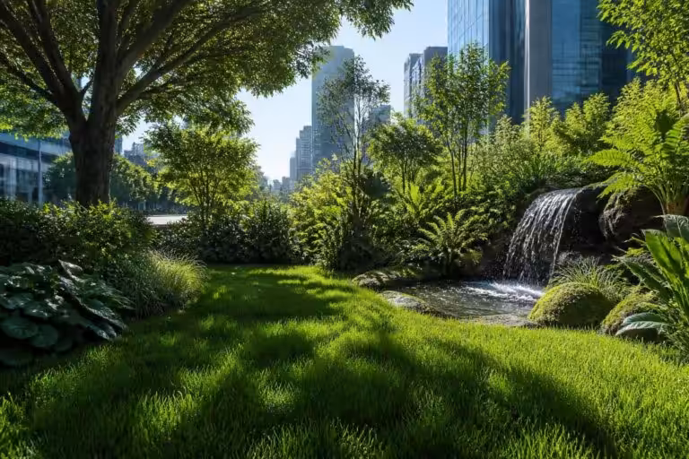 découvrez l’oasis citadine, la solution innovante qui réduit la température de votre jardin de 10°c et révolutionne l’entretien en éliminant la nécessité de la tonte. profitez d’un espace frais, facile à entretenir et écologique.