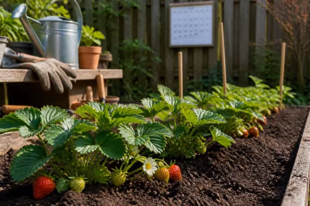 découvrez le meilleur moment pour planter vos fraises au jardin avec notre calendrier complet et nos conseils pratiques pour une récolte abondante et savoureuse.